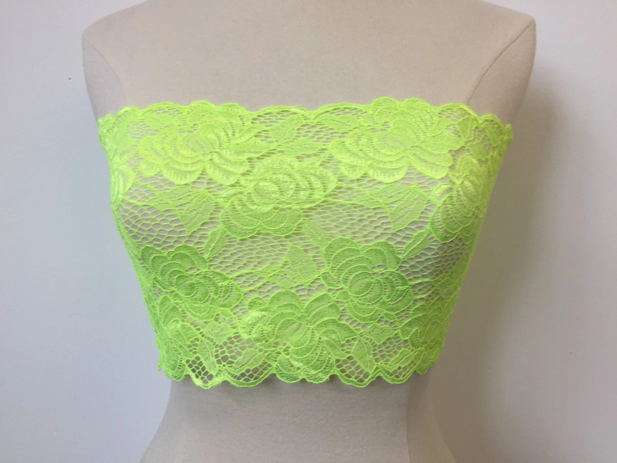 Lace deals boob tube