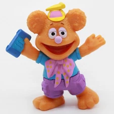 FOZZIE 2.75" PVC Figure - Just Play Disney Muppet Babies Rocksplosion