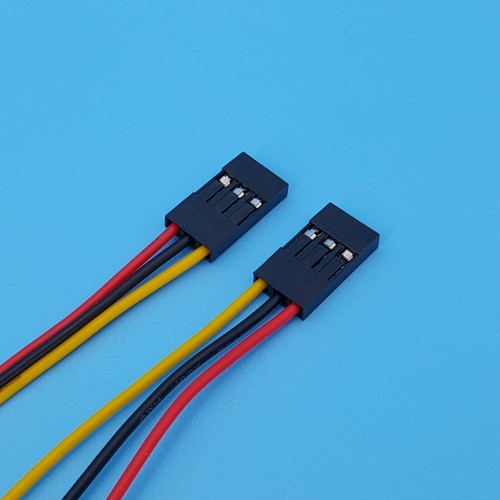 10Pcs Female To Female 3Pin 70cm 3D Printer Wire Jumper Connector Pitch 2.54mm - Bild 4 von 4