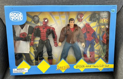 Toy Biz Kool Toyz Hero Gift Set Spider-Man Peter Parker 10 Toy Biz Kool Toyz Hero Gift Set Spider-Man Peter Parker 10