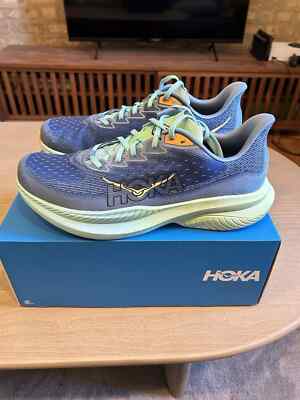 NEW Hoka One One 1147833/DDW MACH 6 WIDE (2E) DUSK/SHADOW Men's