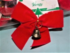 Variety assc. red bows 3 in. set of 25 NEW Christmas decorations, tree, wreath