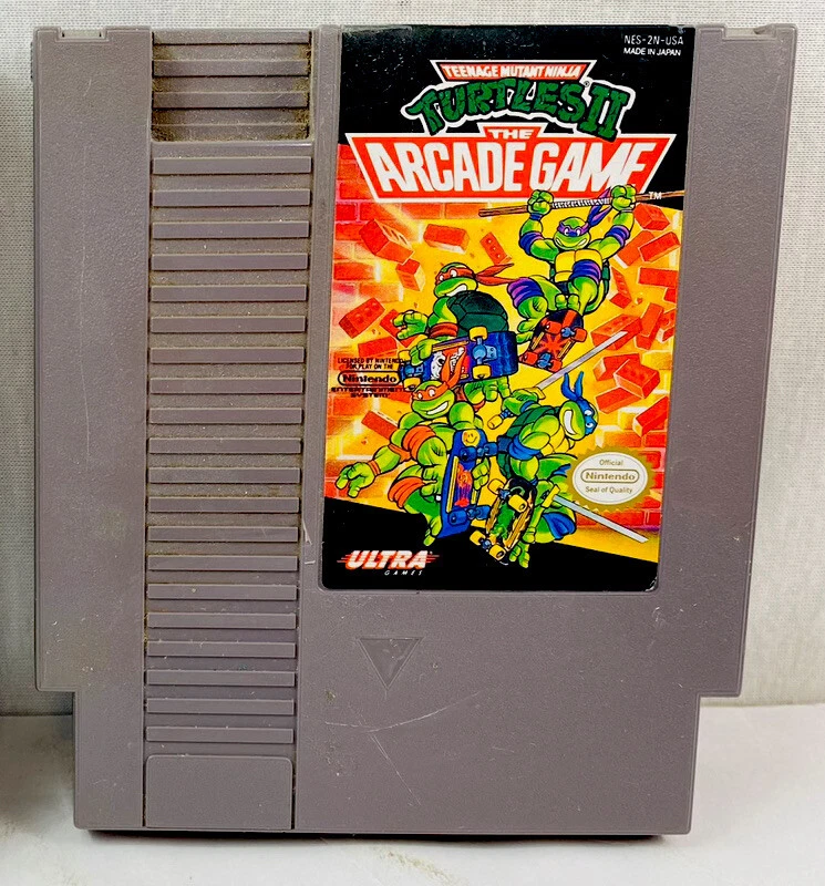 Teenage Mutant Ninja Turtles II The Arcade Game Nintendo NES