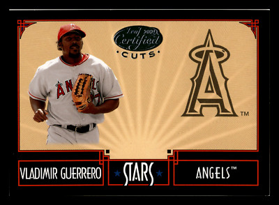 2004 Leaf Certified Cuts Vladimir Guerrero HOF /599 #S-5 Centered Mint