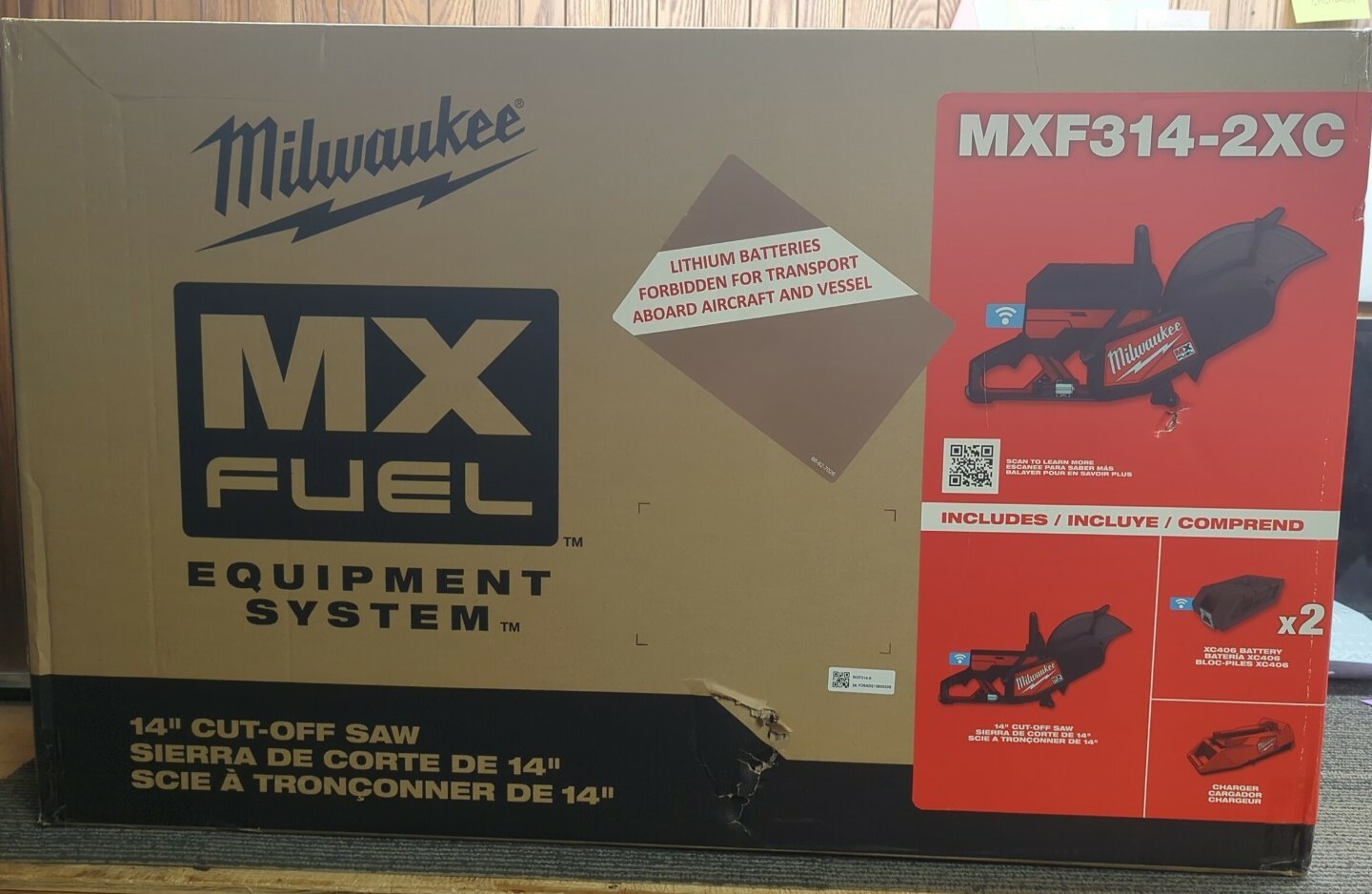 Milwaukee MXF314-2XC MX FUEL Brushless 
