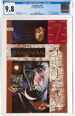DC Comics Vertigo 1993 SANDMAN #47 CGC 9.8 NM/MT w/White Pages Neil Gaiman 1 2 3
