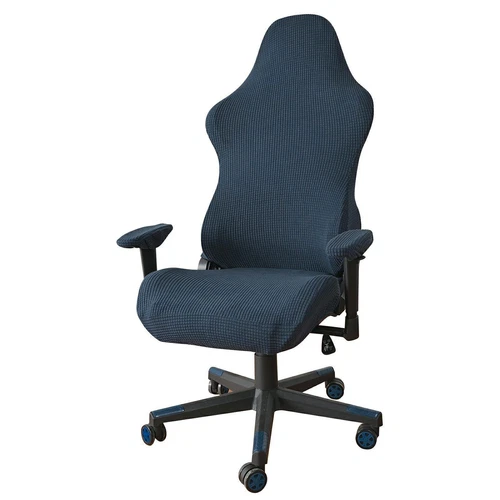 Funda de asiento para sillón de computadora Cubierta de silla para juegos de oficina Sillas de computadora Funda antideslizante - Imagen 21 de 47