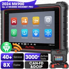 2024 Autel MaxiCOM MK900 Car OBD2 All System Diagnostic Scanner Tool 40+ Service