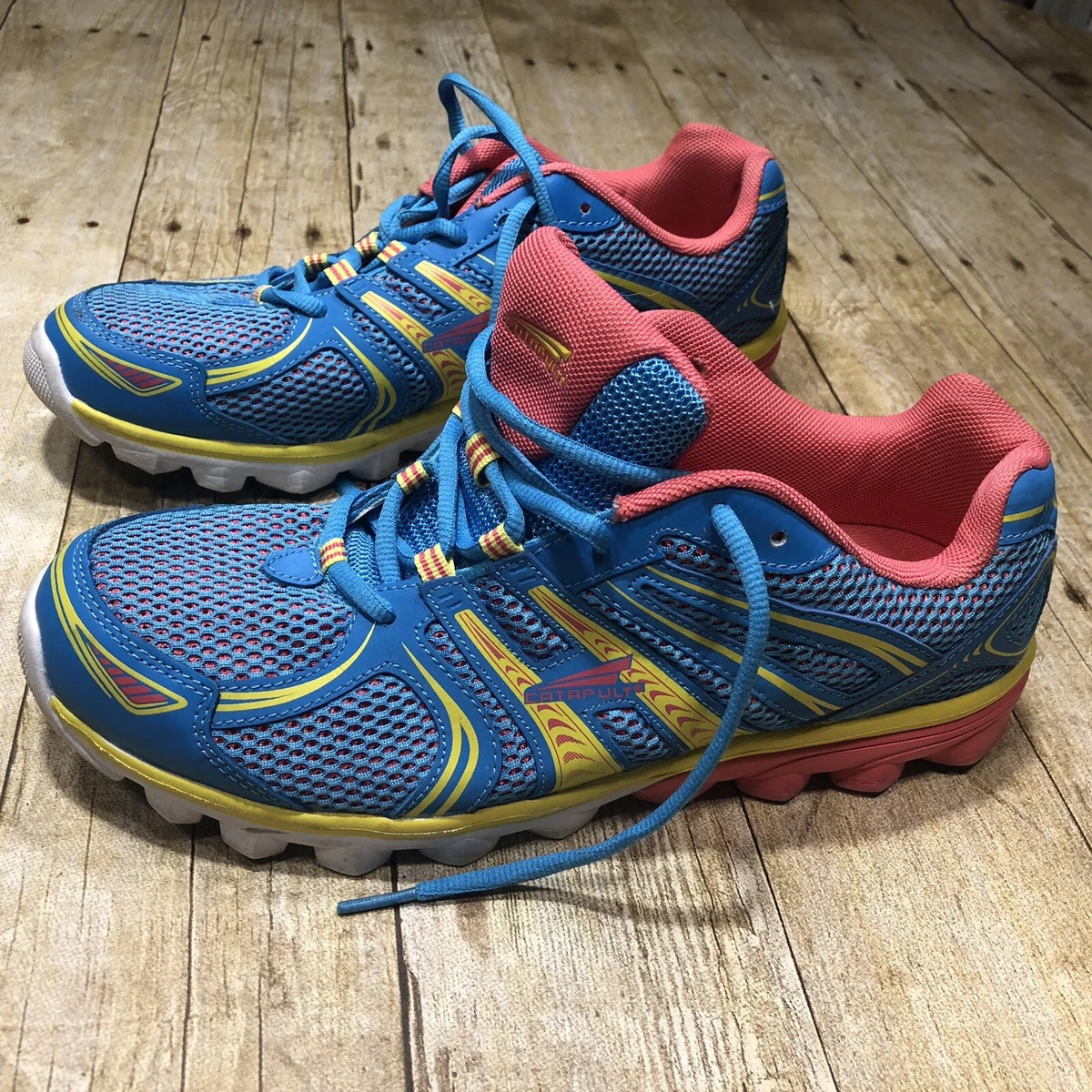 Catapult Running Walking Tennis Shoes Womens Sz 11 Teal Blue