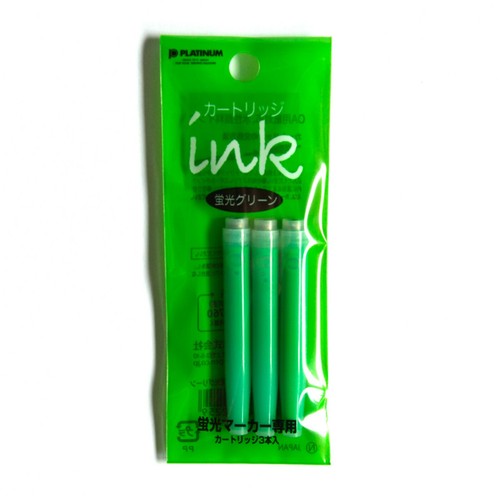 Patronen für Platinum Preppy Textmarker / Highlighter | versch. Farben | 3 Stück - Bild 4 von 6