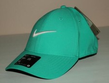 NIKE CLUB CAP Dri-Fit Swoosh Logo Adjustable Strapback Baseball Hat Cap 1R