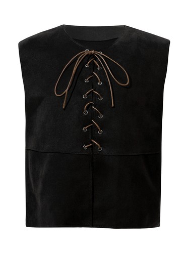 UK Kid Boy/Girls Medieval Pirate Vest Halloween Steampunk Renaissance Waistcoat - Picture 29 of 53