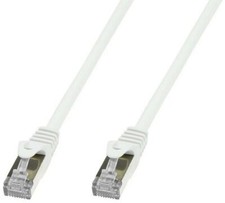 Techly Professional Cavo di Rete Patch in Rame Cat. 6A SFTP LSZH 2 m Bianco