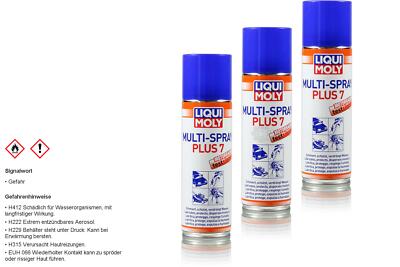 3x300 ml Original Liqui Moly 3304 Dose Multi-Spray Plus 7