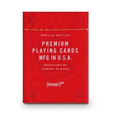 (PRODUCT) Red Special Edition Playing Cards by theory11 - FAST WORLDWIDE SHIP...