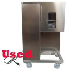 Used! Electric QSJ-A Commercial Meat Cutting Machine Body No Blade 110V 550W x2