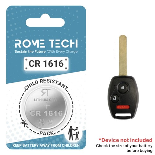 Key Fob Battery Replacement for Honda Civic 2021 2020 2019 - 2006 1 or 2 Pack - Picture 43 of 50