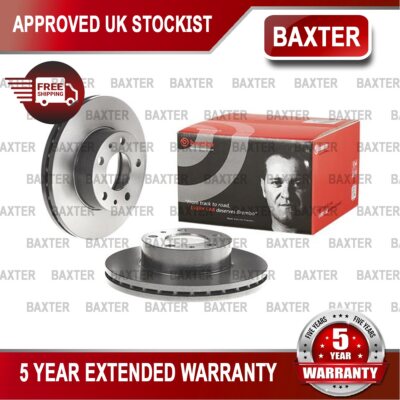 Fits Peugeot Boxer Citroen Relay Fiat Ducato Baxter Front Brake Discs #1
