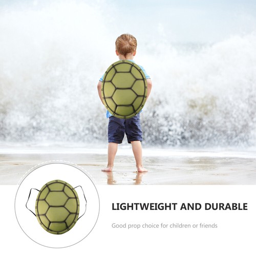 2 Count Turtle Shell Props Toddler Child Youth Sea Costume Tortoise - Picture 5 of 12