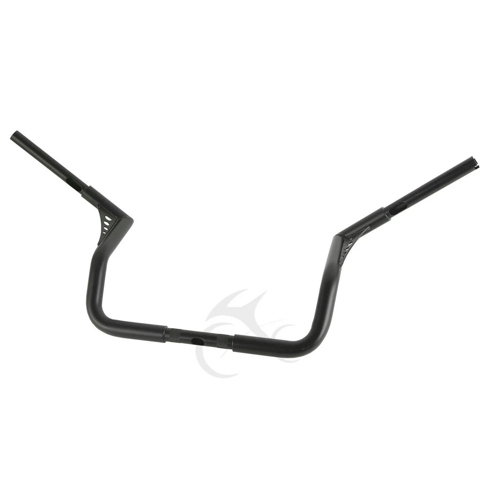 Manillar de 12" de tiro 1 1/4" Ape Hangers apto para Harley Touring Dresders excavadoras Foto 4 de 4
