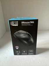 ADESSO IMOUSE M6 USB OPTICAL SCROLL MOUSE BLACK ULNB-73