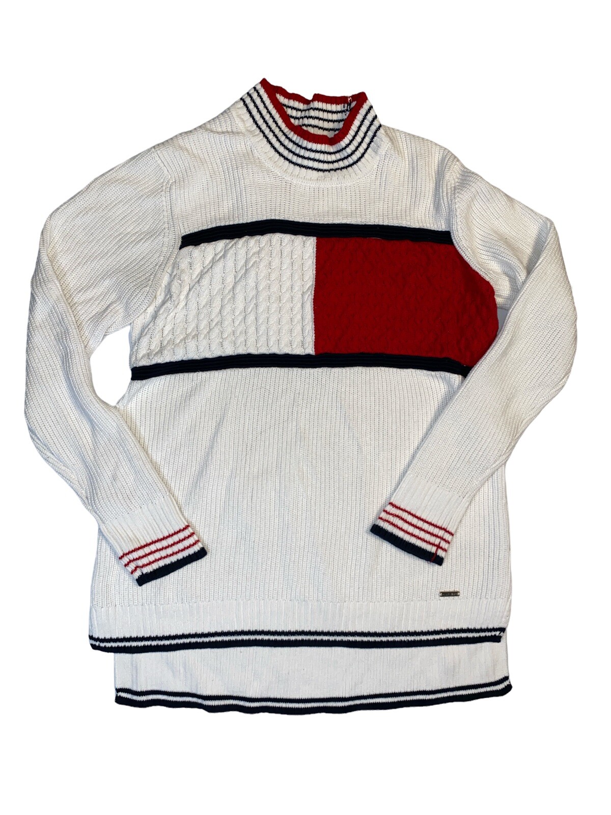 Red Turtleneck Sweater Size 