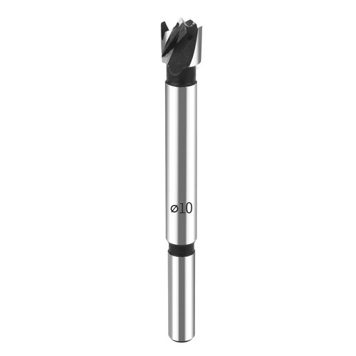 HPHOPE 10mm Forstner Bit Forstner Drill Bit 10mm for Wood Drill Bits Round Shank