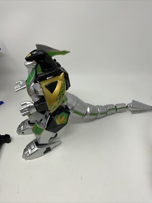 Mighty Morphin Power Rangers Green Dragon Zord Legacy Action