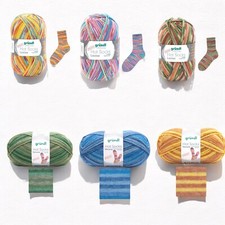Gründl 150 g Hot Socks Lazise-Verona 6-fädig Sockenwolle Farbverlaufswolle