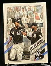 2021 Topps Series One Do It For the Fans! #14 Luis Robert / Eloy Jimenez 