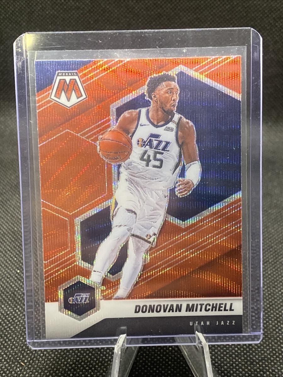 2020-21 Mosaic DONOVAN MITCHELL Red Wave Prizm Tmall #64 2020-21 Mosaic DONOVAN MITCHELL Red Wave Prizm Tmall #64