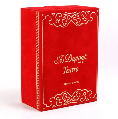 Pluma Estilográfica S.T.Dupont 1997 Teatro Edición Limitada Esmalte Rojo 41581M - Imagen 2 de 12
