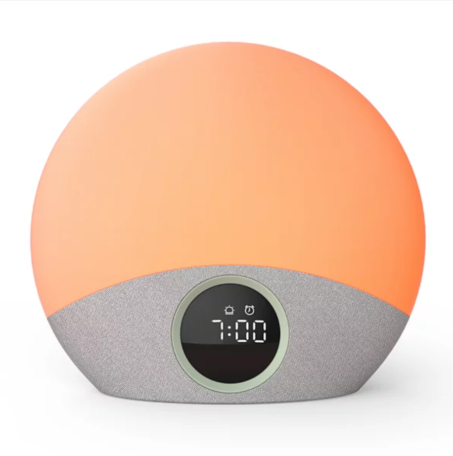 Momcozy Sunrise Alarm Clock with Gentle Wake Light for Natural Mornings-image