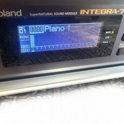 Roland INTEGRA-7 Super NATURAL Sound Rack Mount Audio Module