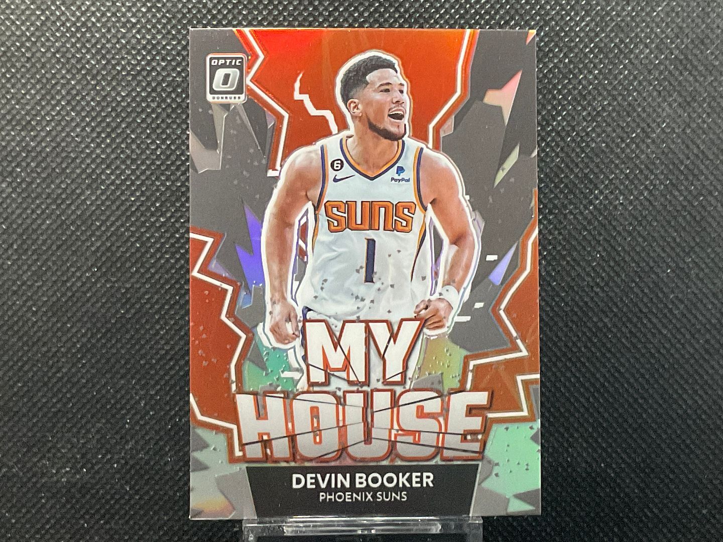 2022-23 Donruss Optic Devin Booker #14 Holo My House