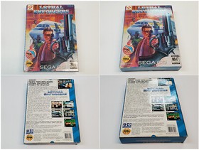 Lethal Enforcers Authentic Sega CD Box and Insert Tray Only *
