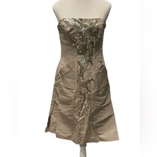 carolina herrera Silk Woman Strapless Formal Dress Size :8