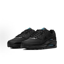 Nike Air Max 90 low cut jogging shoeshek Black and blue