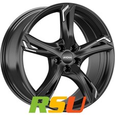 Ronal R62 Chrome jetblack 8.5x20" ET40 LK5 112 ML 76 Alufelgen 20 Zoll