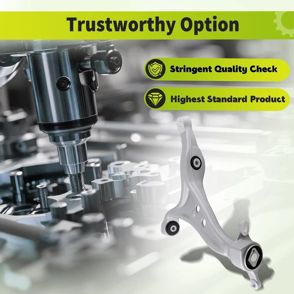 🔥2Pcs Front Lower Control Arm w/ Bushing Kit For Mercedes-Benz W166 X166 GL350 Foto 3 de 4