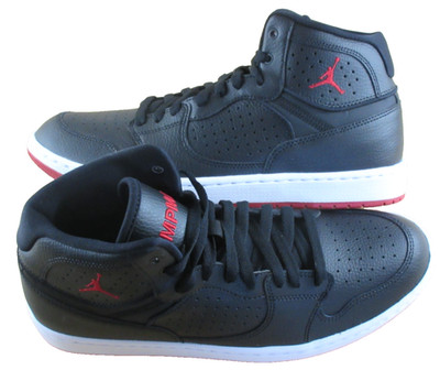 Men's Jordan Access Basketball Shoes Black Gym White Size 10.5 NIB AR3762 001