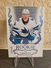 2023-24 Upper Deck the Cup - Rookie Ty Emberson #186 /249 (RC)