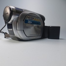 Panasonic VDR-D100 Handheld DVD-RW Camcorder Silver Tested