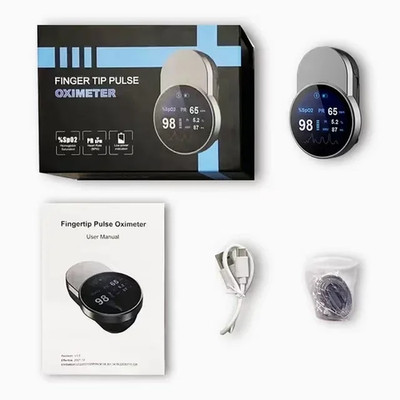 Bluetooth Wireless Transmission Digital Spo2 Fingertip Oximeters Finger Clip Oxi