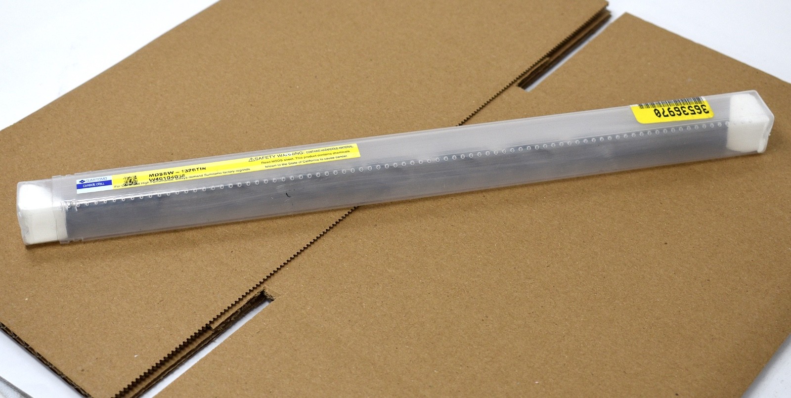 SUMITOMO MDSSW-1326TIN W40104058  039 Carbide Drill 1/2" x 13 3/8" (approx) New