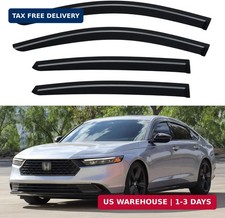 Window Visors Rain Guards for 2023 2024 2025 2026 Honda Accord, Out-Channel Wind
