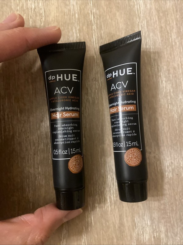 2x dp hue hair Serum Overnight Hydration .5 Fl Oz Each NEW