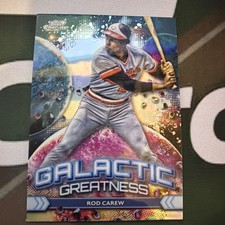 2024 Topps Cosmic Chrome Rod Carew Galactic Greatness #GG-20 Twins