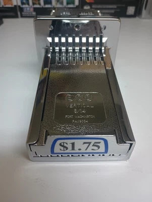 E-21728 ESD Vertical 8 Coin Slide Set To $1.75