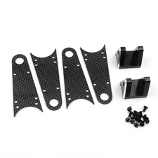 Xtra Speed Aluminium Trailing Arm Mount & Carbon Plate Yokomo 834B #XS-YM40002